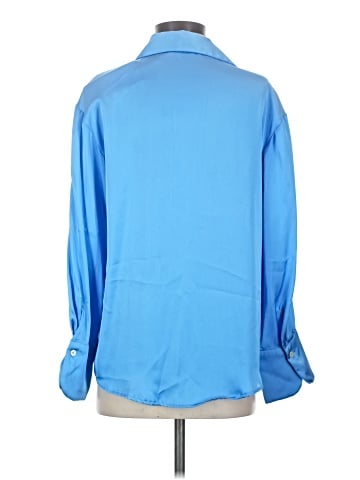 Zara 3/4 Sleeve Button-Down Shirt (view 2)