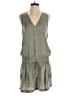 Rag & Bone 100% Silk Gray Romper Size 8 - photo 1