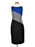 Alex Marie Color Block Blue Cocktail Dress Size 4 - photo 1