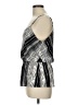 Veronica M. 100% Polyester Silver Tank Top Size L - photo 5