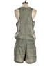 Rag & Bone 100% Silk Gray Romper Size 8 - photo 2