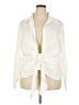 Choosy Ivory Long Sleeve Blouse Size 20 - photo 1