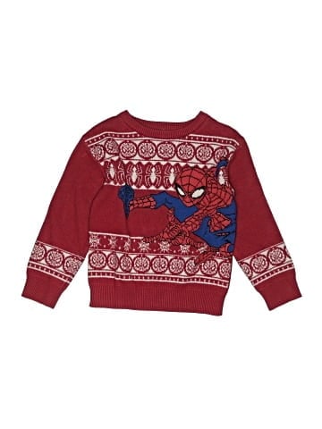 Spiderman Pullover Sweater (view 1)