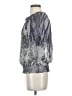 Guess Silver Short Sleeve Blouse Size S (estimated) - photo 5