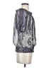 Guess Silver Short Sleeve Blouse Size S (estimated) - photo 4