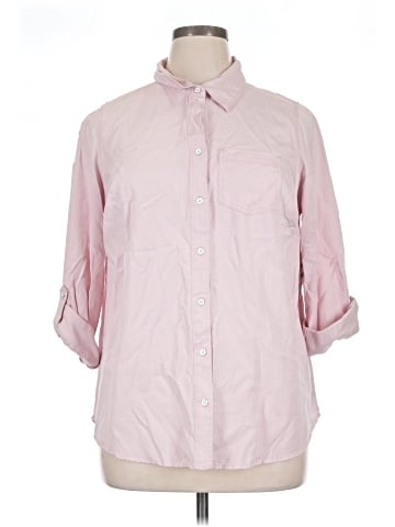 Style&Co 3/4 Sleeve Button-Down Shirt (view 1)