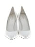 Barneys New York 100% Leather White Heels Size EU 37 1/2 - photo 2