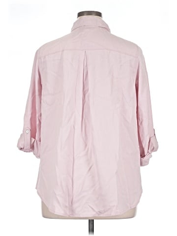 Style&Co 3/4 Sleeve Button-Down Shirt (view 2)