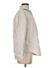 Zara Stripes Ivory Long Sleeve Button-Down Shirt Size S - photo 4