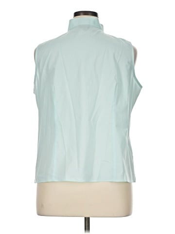 Talbots Sleeveless Button-Down Shirt (view 2)