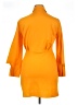 Zara Orange Cocktail Dress Size XL - photo 2
