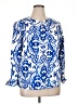 Chico's Blue Blazer Size XL (3) - photo 1
