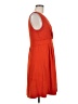 Lands' End Solid Orange Cocktail Dress Size M (petite) - photo 4