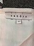 Sandro Color Block Black Cocktail Dress Size Med (2) - photo 7