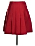 American Apparel 100% Polyamide Solid Red Formal Skirt Size S - photo 1