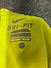 Nike 100% Polyester Color Block Yellow Athletic Shorts Size L - photo 3