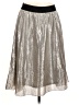 Lularoe Metallic Silver Casual Skirt Size M - photo 1