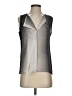 T Tahari Silver Sleeveless Blouse Size XS - photo 1