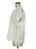 Studio West 100% Cotton Ivory Short Sleeve Blouse Size M - photo 5