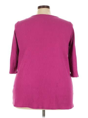Unbranded 3/4 Sleeve T-Shirt (view 2)