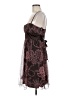 XOXO 100% Polyester Paisley Brown Cocktail Dress Size M - photo 5