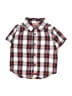 Wrangler Jeans Co Plaid Blue Short Sleeve Button-Down Shirt 9-12 MO / 12 MO - photo 1