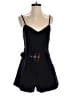 Olivaceous Solid Black Romper Size M - photo 1