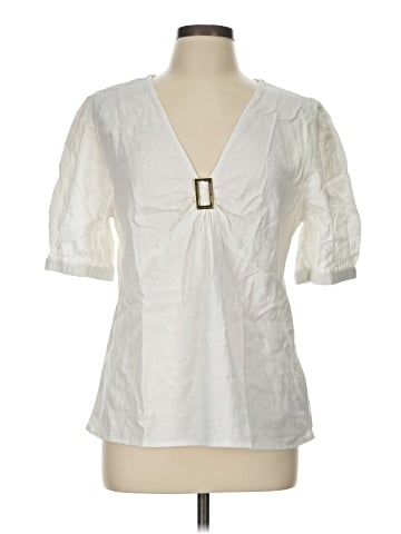 MICHAEL Michael Kors Short Sleeve Blouse (view 1)