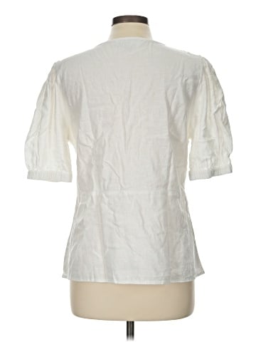 MICHAEL Michael Kors Short Sleeve Blouse (view 2)