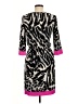 St. John Animal Print Gray Casual Dress Size 2 - photo 2