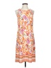 MSK Paisley Orange Casual Dress Size S (estimated) - photo 1