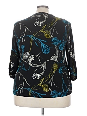 Carolyn Taylor 3/4 Sleeve Blouse (view 2)