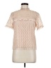 Zara Ivory Short Sleeve Blouse Size M - photo 1