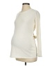 A Pea in the Pod Ivory Long Sleeve Top Size Sm Maternity - photo 1