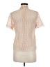 Zara Ivory Short Sleeve Blouse Size M - photo 2