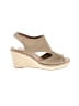 Gentle Souls Tan Wedges Size 8 - photo 1