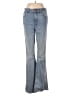 Express 100% Cotton Stripes Blue Jeans Size 8 - photo 1
