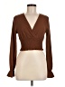 Altar'd State Brown Long Sleeve Blouse Size S - photo 1