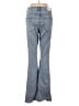 Express 100% Cotton Stripes Blue Jeans Size 8 - photo 2