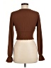 Altar'd State Brown Long Sleeve Blouse Size S - photo 2