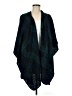 Woolrich 100% Polyester Plaid Green Teal Poncho One size - photo 1