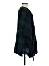 Woolrich 100% Polyester Plaid Green Teal Poncho One size - photo 4