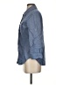 Nine West 100% Cotton Blue 3/4 Sleeve Button-Down Shirt Size S - photo 5