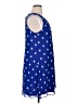DKNY Polka Dots Blue Casual Dress Size 16 - photo 4