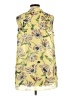 Suzanne Betro 100% Polyester Floral Yellow Sleeveless Blouse Size L - photo 2