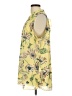 Suzanne Betro 100% Polyester Floral Yellow Sleeveless Blouse Size L - photo 5