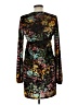 ASOS 100% Polyester Print Black Cocktail Dress Size 10 - photo 2
