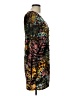 ASOS 100% Polyester Print Black Cocktail Dress Size 10 - photo 4