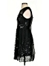 Delia's 100% Polyester Stars Black Cocktail Dress Size 3 - photo 5
