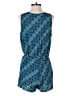 Mossimo Supply Co. 100% Rayon Paisley Blue Romper Size L - photo 2